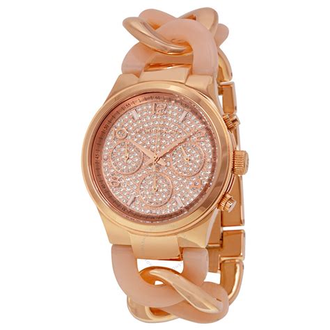 michael kors runway twist rose gold watch|Runway Twist Rose Gold.